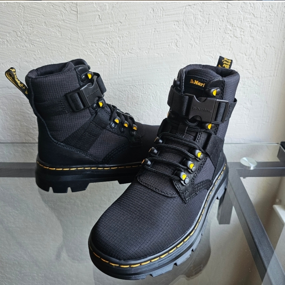 Dr. Martens, Combs Tech li Poly Casual Boots in Black
